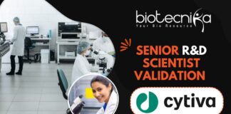 Senior R&D Scientist Validation - at Cytiva in Bangalore