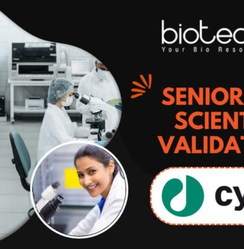 Senior R&D Scientist Validation - at Cytiva in Bangalore