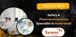 Safety & Pharmacovigilance Specialist - Syneos Health