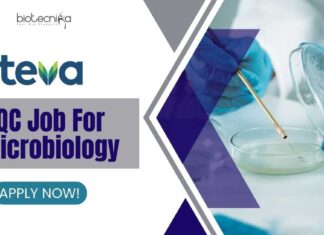 Microbiology QC Job at Teva Pharmaceuticals