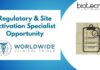 Regulatory & Site Activation Specialist Opportunity