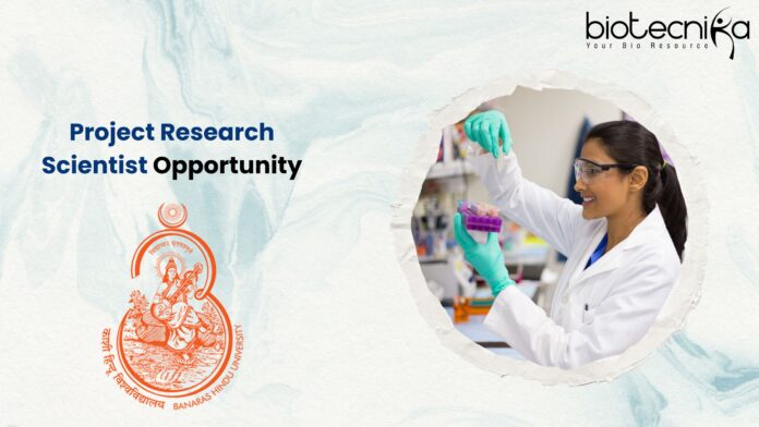 Project Research Scientist Opportunity