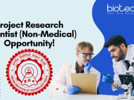 Project Research Scientist (Non-Medical) Opportunity!
