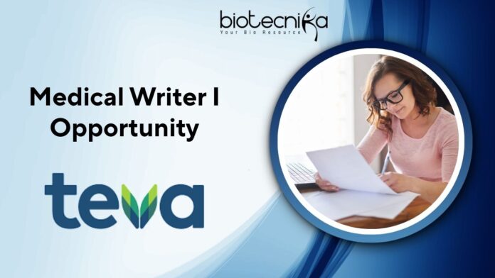 Medical Writer I Opportunity