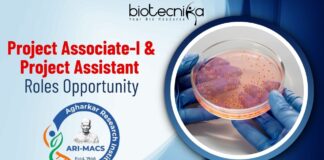 Project Associate-I & Project Assistant Roles Opportunity