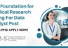 The Foundation for Medical Research Hiring For Data Analyst Post – MSc & PhD Apply Now! Data Analyst Job at The Foundation for Medical Research