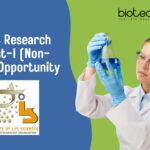Project Research Scientist-I (Non-medical) Opportunity