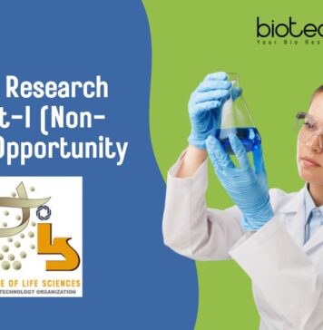 Project Research Scientist-I (Non-medical) Opportunity