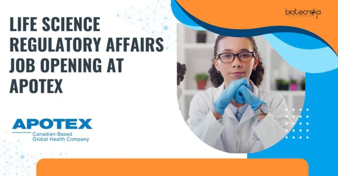 Life Science Regulatory Affairs Job