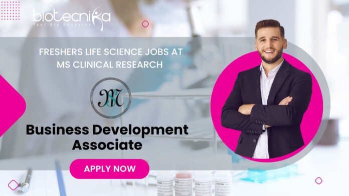 Freshers Lifescience Jobs