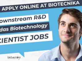 Jodas Biotechnology Downstream R&D Scientist Job