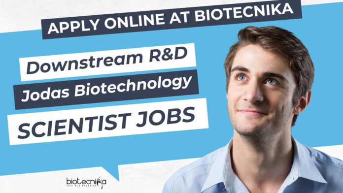 Jodas Biotechnology Downstream R&D Scientist Job