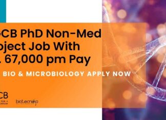 RGCB PhD Non-Med Project Job