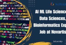 Bioinformatics Expert Job at Novartis
