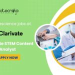 Latest Lifescience jobs at Clarivate