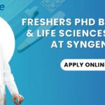 Freshers PhD Biotech Jobs at Syngene