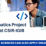 Freshers Bioinformatics Project Vacancy