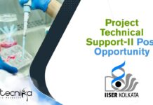 Project Technical Support-II Post Opportunity