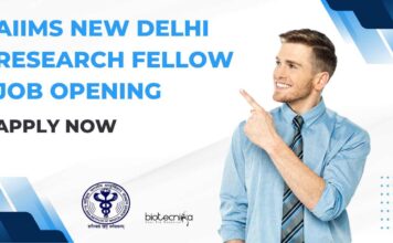 AIIMS New Delhi Research Fellow Job Opening