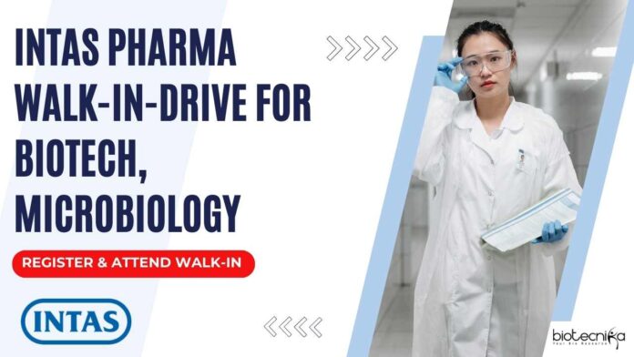 Intas Pharma Walk-In-Drive Pune Mumbai
