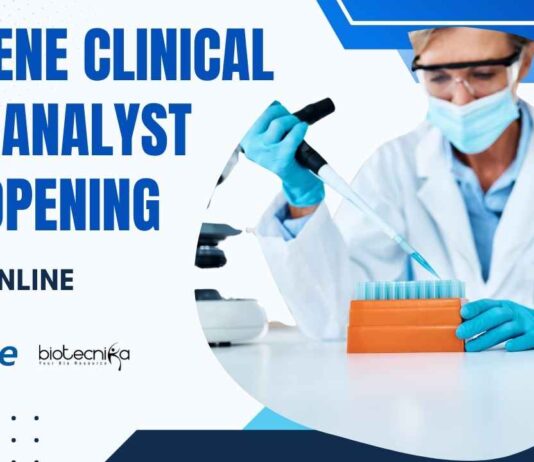 Syngene Clinical Data Analyst Job