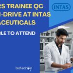 Freshers Trainee QC Walk-In-Drive at Intas