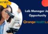 Lab Manager Job Opportunity