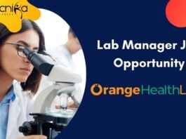 Lab Manager Job Opportunity