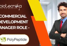 Commercial Development Manager Role - Polypeptide Group