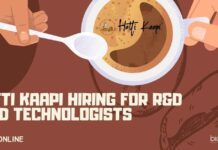 Hatti Kaapi Hiring For R&D Food Technologists – Apply Now! Hatti Kaapi R&D Food Technologists