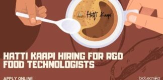 Hatti Kaapi R&D Food Technologists