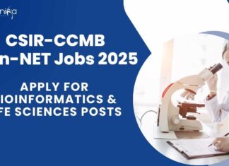 CSIR-CCMB Non-NET Jobs For Bioinformatics, Life Sciences - Apply Now
