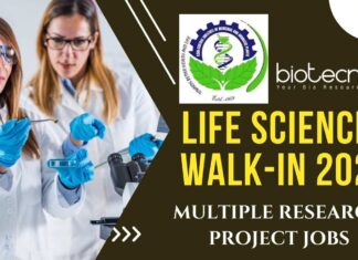 CSIR CIMAP Life Sciences Walk-In 2025 Multiple Project Jobs Apply Now!