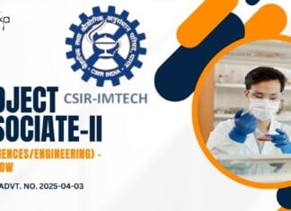 IMTECH Non-NET Project Vacancies For Natural & Agrisciences - Apply Online