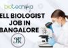 Cell Biologist Job at MS Clinical Research in Bangalore | Apply Now! Cell Biologist Job at MS Clinical Research in Bangalore