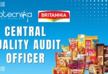 Join Britannia as a Central Quality Audit Officer In Pune – Apply Now! Central Quality Audit Officer – Britannia Pune Job Opportunity