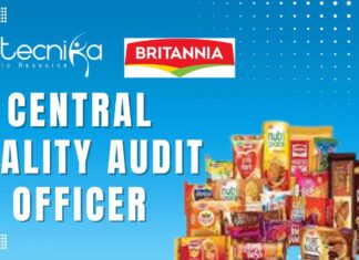 Join Britannia as a Central Quality Audit Officer In Pune – Apply Now! Central Quality Audit Officer – Britannia Pune Job Opportunity