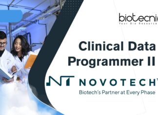 Clinical Data Programmer II Job at Novotech | Global CRO Role