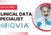 Clinical Data Specialist Job at IQVIA – BSc Biological Science Graduates Apply Now! Clinical Data Specialist Job at IQVIA – BSc Biological Science Graduates Apply Now!