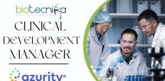 Clinical Development Manager at Azurity Pharma in Hyderabad