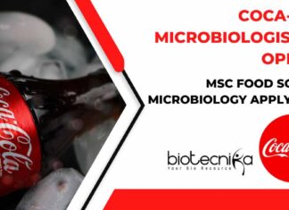 Coca-Cola Microbiologist Job Opening