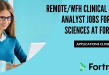 Remote/WFH Clinical Data Analyst Jobs For Life Sciences at Fortrea – Applications Close Soon! WFH Clinical Data Analyst Jobs