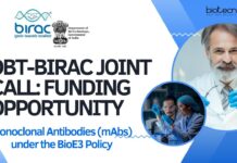 DBT-BIRAC Joint Call Funding Opportunity for Monoclonal Antibodies (mAbs) under the BioE3 Policy