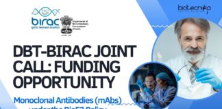 DBT-BIRAC Joint Call Funding Opportunity for Monoclonal Antibodies (mAbs) under the BioE3 Policy