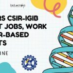 Freshers CSIR-IGIB Project Jobs