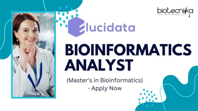 Elucidata - Bioinformatics Analyst (Master's in Bioinformatics) - Apply Now