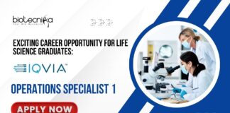 Exciting Career Opportunity for Life Science Graduates: IQVIA Job Operations Specialist 1 in Bengaluru- Apply Now 