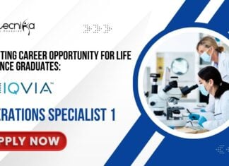 Exciting Career Opportunity for Life Science Graduates: IQVIA Job Operations Specialist 1 in Bengaluru- Apply Now 