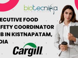 Executive Food Safety Coordinator at Cargill in Kistnapatam, India - Apply Now!