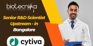 Senior R&D Scientist Upstream